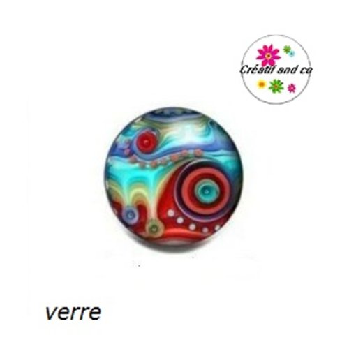 Bouton pression coloré