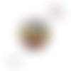 Bouton pression coloré