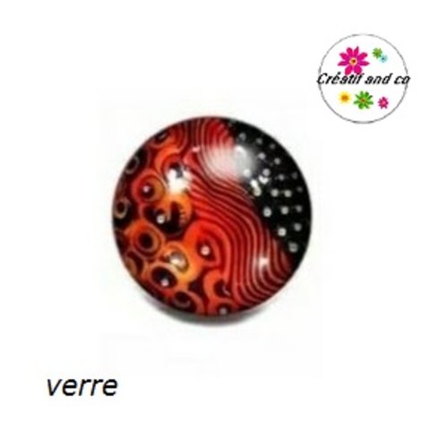 Bouton pression coloré
