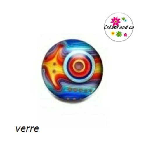 Bouton pression coloré