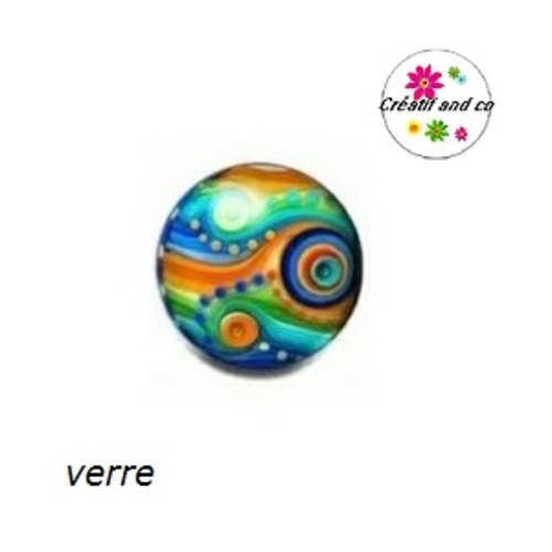 Bouton pression coloré