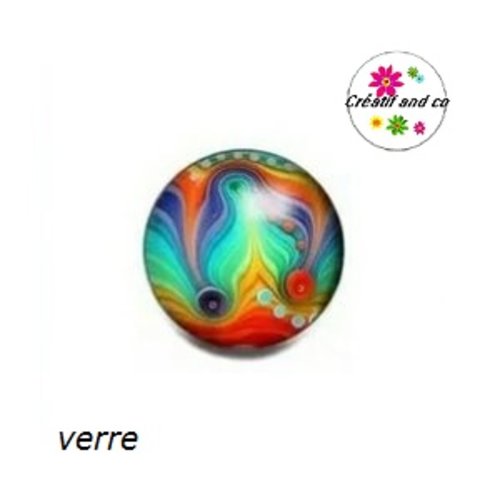Bouton pression coloré