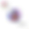 X2 cabochons chat dans tasse 14mm