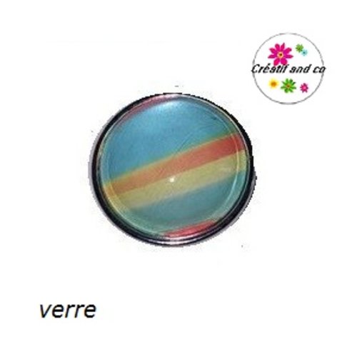 Bouton pression coloré