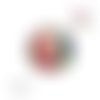 Bouton pression coloré