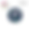 X2 cabochons fleuris 12mm