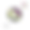 Bouton pression à motif