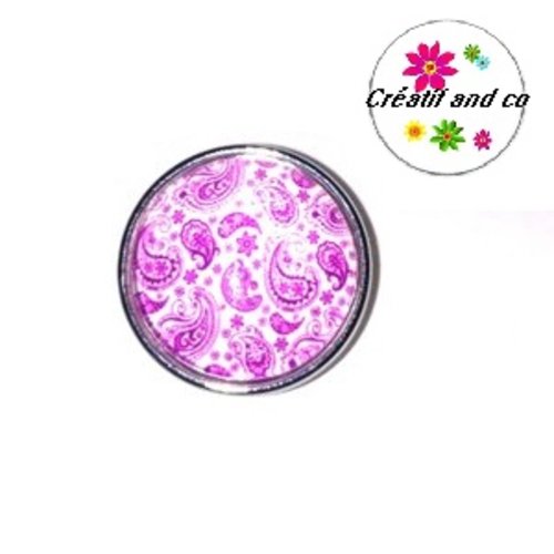 Bouton pression à motif