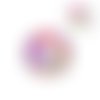 Bouton pression à motif