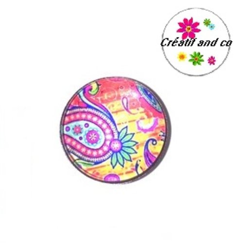 Bouton pression à motif