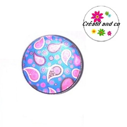 Bouton pression à motif