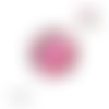 Bouton pression tourbillon de fuchsia