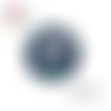 X2 cabochons fleuris 14mm