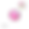 Bouton pression rose 12mm