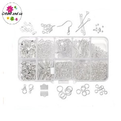 Kit apprêt métal argenté (590 pièces)
