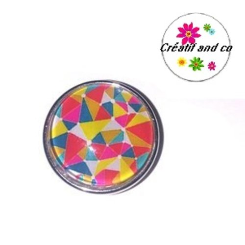 Bouton pression à motif