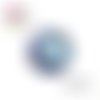 X2 cabochons chat 14mm