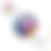 X2 cabochons chat 14mm