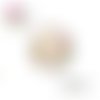 X2 cabochons kokeshi 14mm