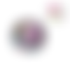Bouton pression mandala