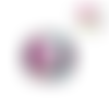 Bouton pression mandala