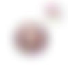 Bouton pression mandala