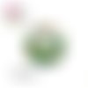 X2 cabochons licorne 10mm