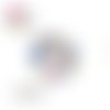 X2 cabochons licorne 10mm