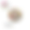 X2 cabochons licorne 10mm