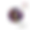 X2 cabochons lama coloré 16mm