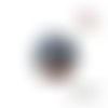 X2 cabochons chat 16mm