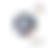 X2 cabochons chat 16mm