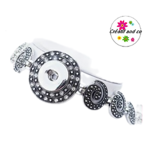 Bracelet bouton pression