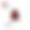X2 cabochons bonhomme pain d'épice 10mm