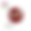 X2 cabochons merry christsmas 10mm