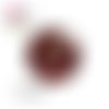 X2 cabochons bois de cerf 10mm