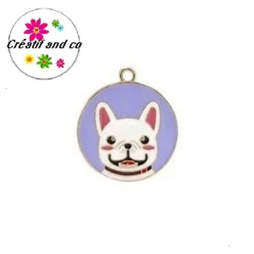 Médaillon chien 28mm