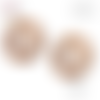 Puce oreille cercle creux  bois 18mm