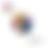 X2 cabochons chats 14mm