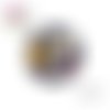 Cabochon fleuri  20mm