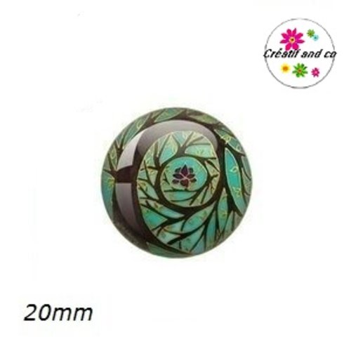 Cabochon arbre de vie 20mm