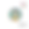 X2 cabochons poupée russe 16mm