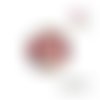 X2 cabochons motif japonais 16mm