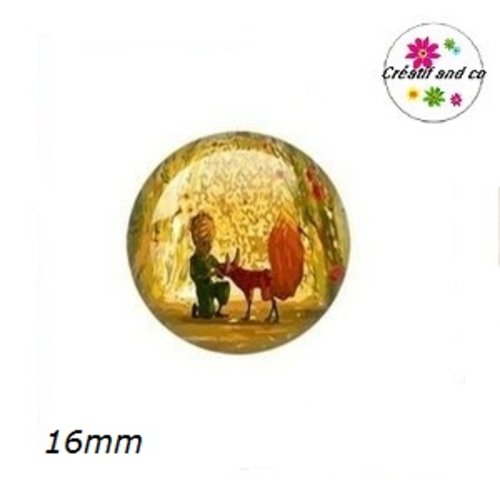 X2 cabochons le petit prince 16mm