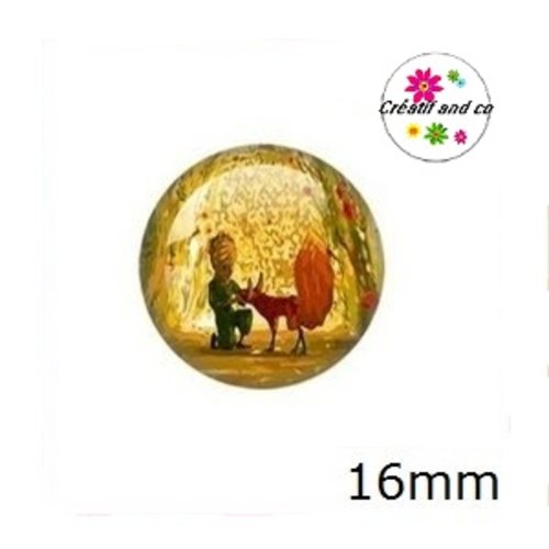 X2 cabochons le petit prince 16mm