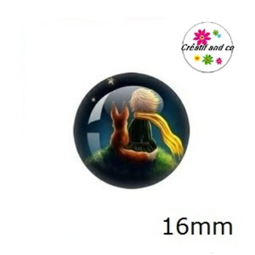 X2 cabochons le petit prince 16mm