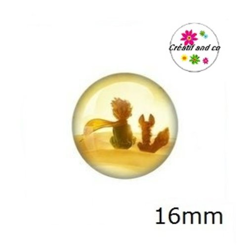 X2 cabochons le petit prince 16mm