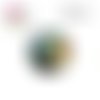 X2 cabochons chat 16mm