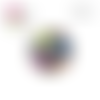 X2 cabochons arbre fleuri 12mm