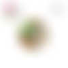 X2 cabochons arbre fleuri 12mm